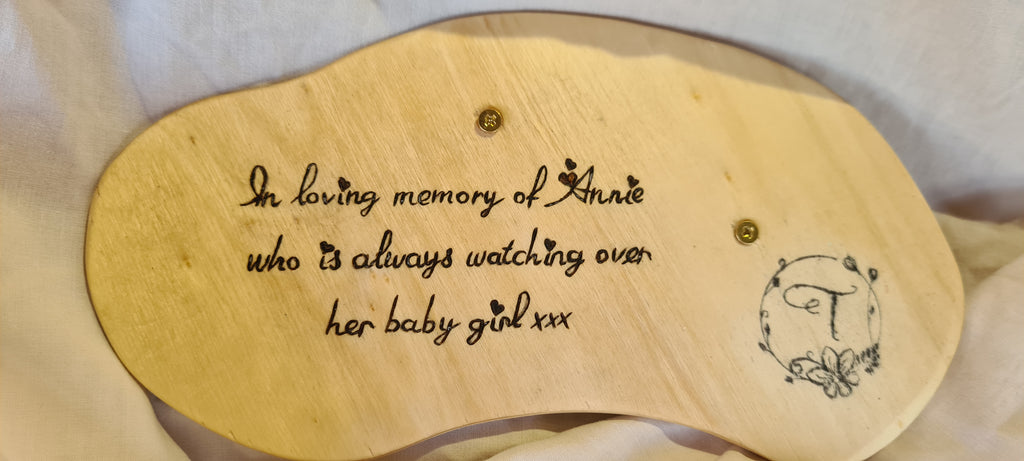 Gift - Personalisation by burning