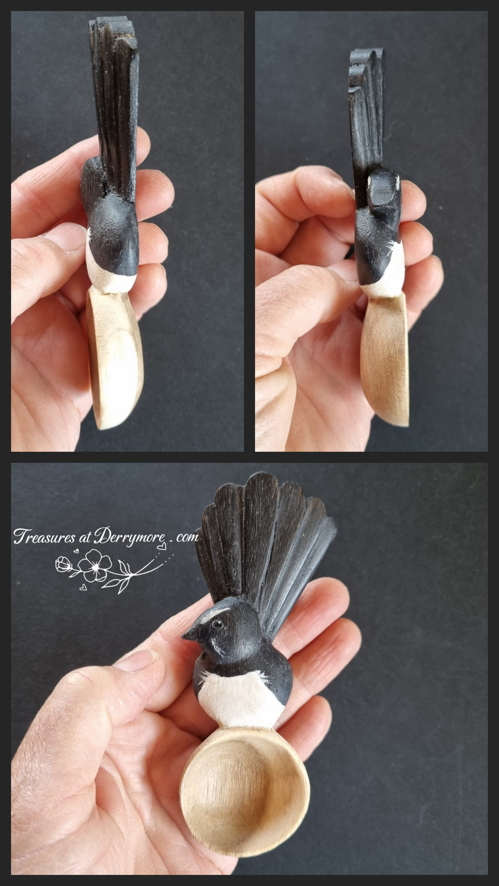Australian Bird Spoon *SET*,  painted SET