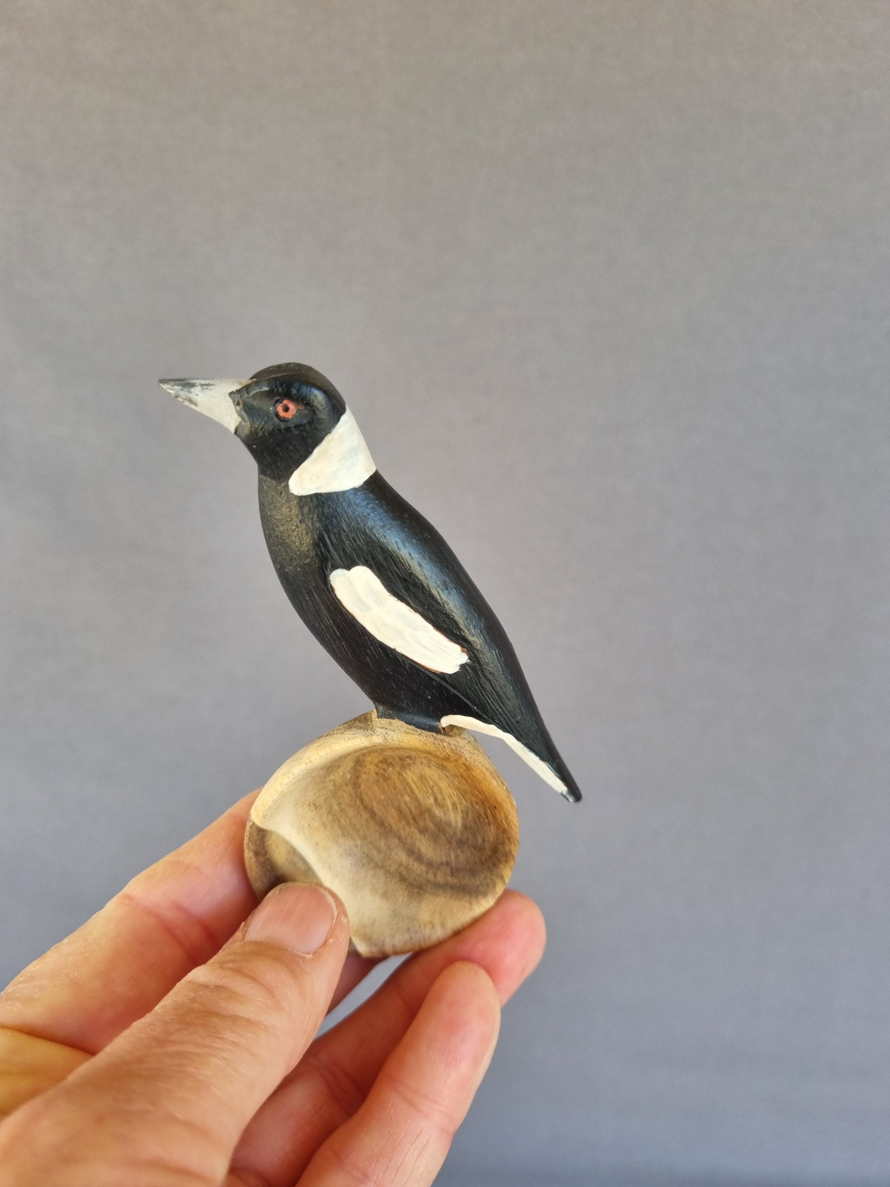 Australian Bird Spoon, painted